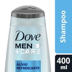 Shampoo Fortificante Dove Men +Care Alívio Refrescante com Ice Cool Mentol 400ml 400ml