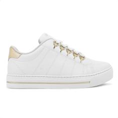 Tênis Casual Feminino Flatform Ramarim 23-93201 alto Dourado