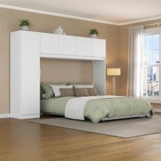 Guarda Roupa 5 Portas Dublin Multimóveis Mp4021 Branco