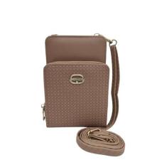 Bolsa carteira feminina porta celular transversal tiracolo - Fashion, 