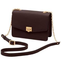 Bolsa de Couro Mariart Margarida-Feminino