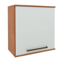 Armário Aéreo para Cozinha 1 Porta Evolution Plus Freijó/ Off-White