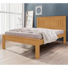Cama de Casal Flex com pés Itaguaí Naturalle Off White - CASA H