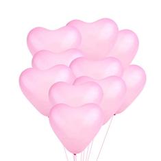 100 Unidades Balões De Látex Pastel Balões De Látex De Coração Balões De Látex Branco Decorações De Balões De Casamento Balão De Coração Balões De Coração Rosa Bebê Suave Presente