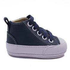 Tênis Cano Alto de Bebê BE06-Unissex