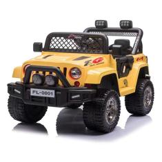 Carrinho Jipe Infantil Elétrico Jipe Off Road 12v com Controle Remoto