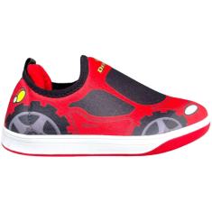 Tênis Masculino Infantil Escola Calc Facil Macio Dinossauro-Masculino