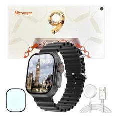 Relógio Inteligente Smartwatch Masculino T200 Ultra 9 Original Compati