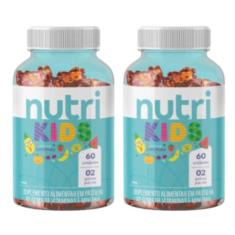 Kit 2 Suplemento Alimentar Kids Mastigável Goma - Nutrihealt - Maxinut