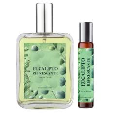 Perfume Eucalipto Refrescante Masculino 100ml + Roll On 10ml - Essênci