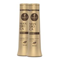 Kit Haskell Mandioca Shampoo e Condicionador 500ml
