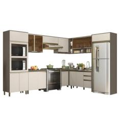 Cozinha Modulada Connect 17 Duna/Cristal - Henn