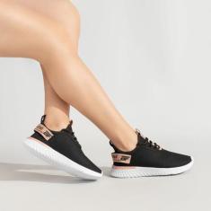 Tênis Academia Feminino Olimp Treino Malhar Musculação BF Shoes, 37, P