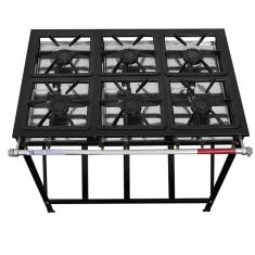 Fogão Serv Kenok 6 Bocas 3 Duplas Alta Pressão FASE6B.834