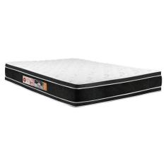 Colchão Queen Castor Black e White Air Double Face D33 158x198x27, Pre