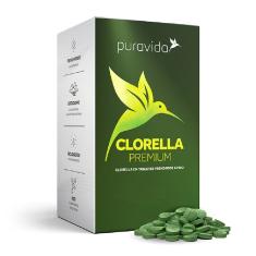 Clorella Premium (600 tabletes de 500mg) 300g - Pura Vida