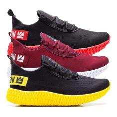 Kit 3 Tênis Masculino Oldsen Spyder Original Casual Promoçâo