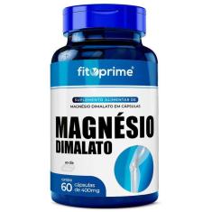 Magnésio Dimalato 400G Com Cápsulas Fitoprime