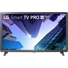 Smart TV LG 32&quot; LED HD Wi-Fi 2 HDMI 1 USB 32LQ621CBSB.AWZ