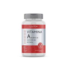 Vitamina A Acetato De Retinol 8000 Ui 60 Caps - Lauton Nutrition Clinical Series