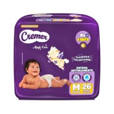 Fralda Cremer Jumbo M 26 Unidades