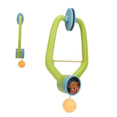 Treinador Infantil, Conjunto Portátil de Jogo de Pong para Porta, Mesa Suspensa Interna Com Pás, Bolas, Brinquedo de Interação entre Pais e Filhos