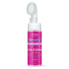 Face beautiful mousse de limpeza lovely colágeno - sabonete facial 150