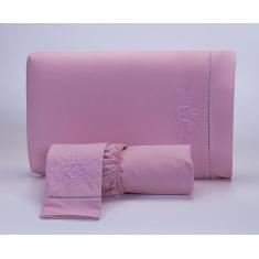 Jogo Lençol Casal Super King Size (2,00m x 2,00x 50) 3 Peças 200 Fios 