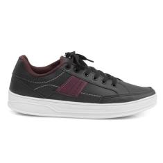 Tenis Casual Macio Sapatenis Estilo Urbano Slip On Com Cadarço Dia A D