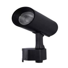 kit 2 Spot Led Branco ou Preto 10w  Para Trilho Eletrificado BQ ou BF 