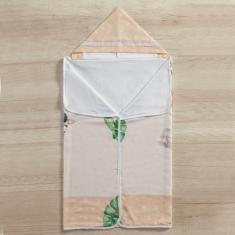 Toalha De Banho Tematica Para Bebe Com Capuz - Miguel Baby, Safari car