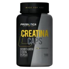 Creatina Caps Probiótica Pote 180 Cápsulas-Unissex