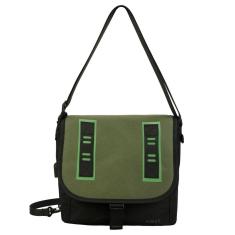 Bolsa Carteiro Transversal CrossBag Antifurto Posher Envoy Verde Militar