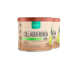 Kit 2 Collagen Renew Colágeno Hidrolisado Limão Nutrify 300g
