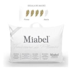 Travesseiro Miabel 50X70 Plumas De Ganso Dreans