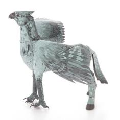Miniatura De Montar Metal Earth Harry Potter Buckbeak MMS452, cinza