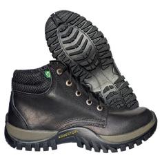 Bota Adventure Botina Feminino Masculino Couro Sapatao Trabalho - Art 