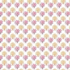 Papel Parede Floral Arvores Miniaturas Adesivo Quarto Sala