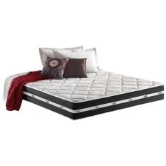 Colchão Casal Molas Ensacadas MasterPocket Classic Euro Pillow Black (138x188x22) - D Angelis Anjos