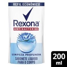Sabonete Líquido Rexona Antibacterial Limpeza Profunda Refil 250ml