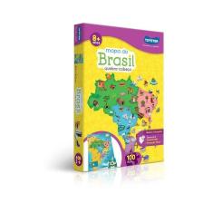 Quebra-cabeça educativo mapa do brasil 2063 toyster
