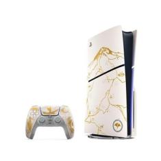 Console Sony PlayStation 5 Slim Leitor de Discos, Edição Limitada, Ghost of Yotei, SSD 1TB, Controle-Unissex
