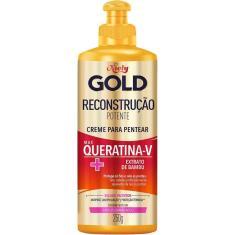 Creme De Pentear Niely Gold Queratina + Extrato De Bambu 250g