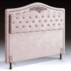 Cabeceira Holanda 0,90 Para Cama Box Solteiro Rose Luxor