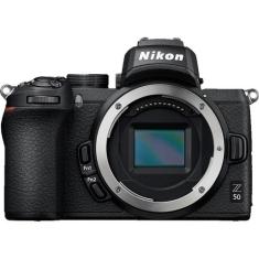 Câmera nikon Z50 mirrorless (corpo)