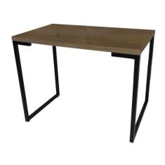 Mesa Para Computador Escrivaninha Porto 90cm Castanho - Fit Mobel, Cas