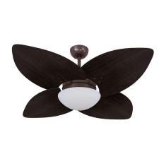 Ventilador De Teto Kovalski Café 4 Pás Tabaco 127V