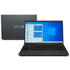 Notebook Vaio FE14, Intel Core i5, 8GB RAM, SSD 256GB, Tela 14" LCD FullHD, Windows 10 - Chumbo Escuro