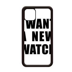 Capa I Want A New Watch para iPhone 12 Pro Max para Apple Mini Mobile Case Shell