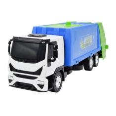 Carrinho Caminhão Iveco Coletor De Lixo Limpeza Urbana Brinquedo Infan